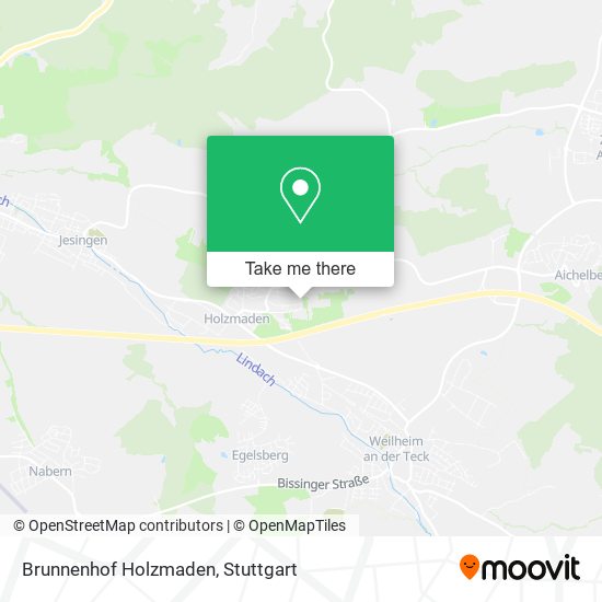 Карта Brunnenhof Holzmaden