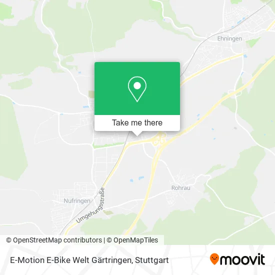 Карта E-Motion E-Bike Welt Gärtringen