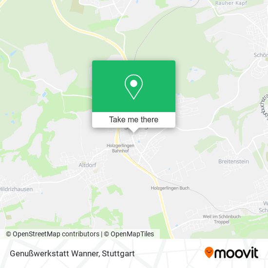 Genußwerkstatt Wanner map