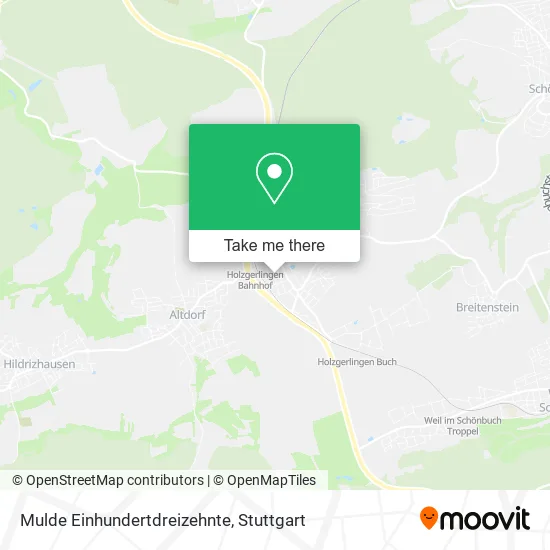 Карта Mulde Einhundertdreizehnte