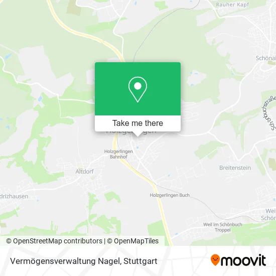 Карта Vermögensverwaltung Nagel