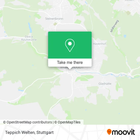 Карта Teppich Welten