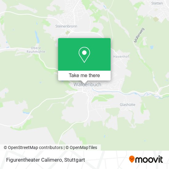 Figurentheater Calimero map