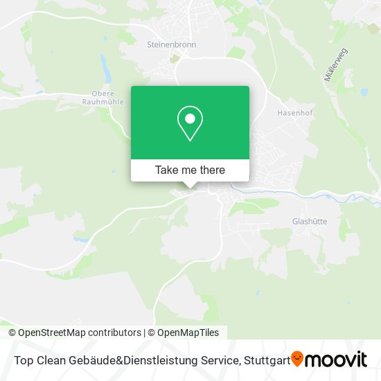 Top Clean Gebäude&Dienstleistung Service map