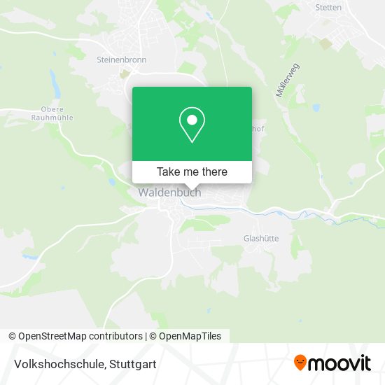 Volkshochschule map