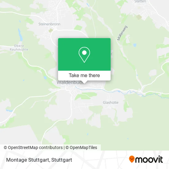 Карта Montage Stuttgart
