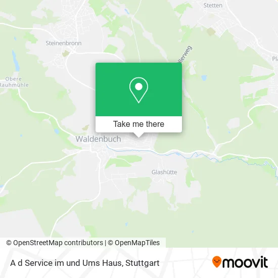 Карта A d Service im und Ums Haus