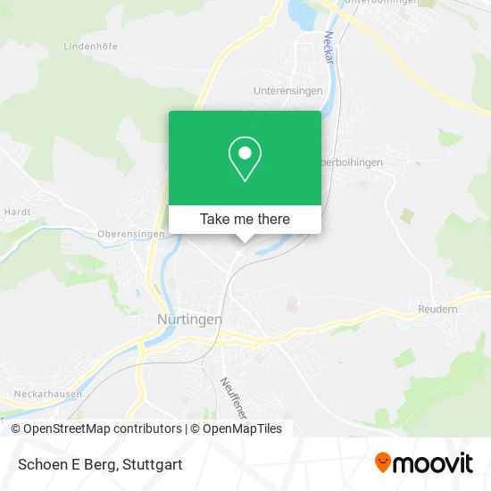 Карта Schoen E Berg