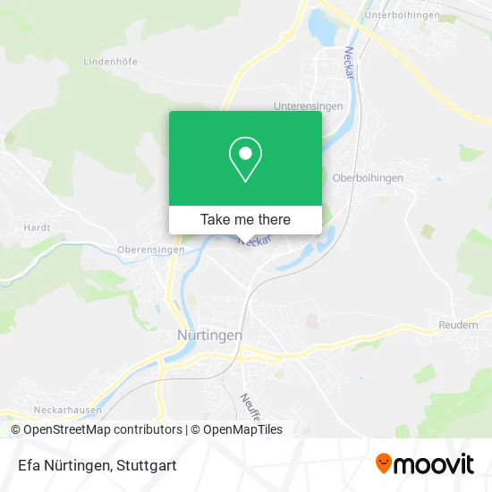 Карта Efa Nürtingen