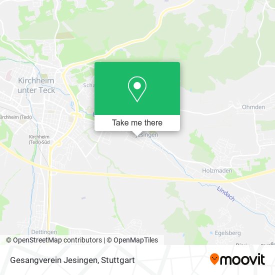 Gesangverein Jesingen map