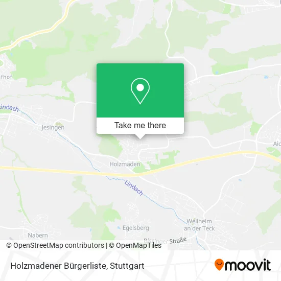 Карта Holzmadener Bürgerliste