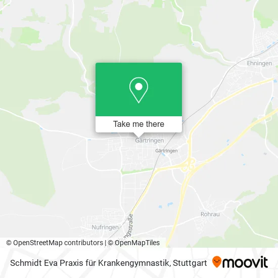 Карта Schmidt Eva Praxis für Krankengymnastik