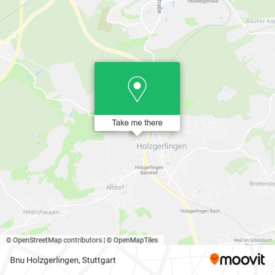 Bnu Holzgerlingen map