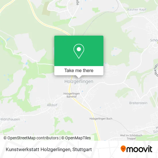 Карта Kunstwerkstatt Holzgerlingen
