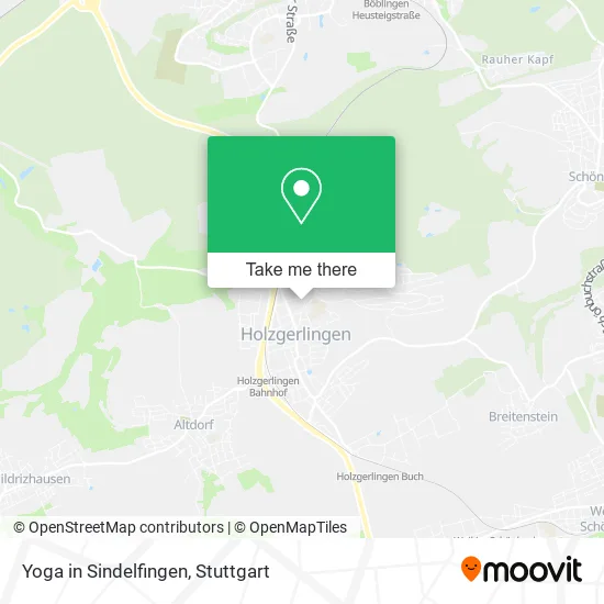 Карта Yoga in Sindelfingen