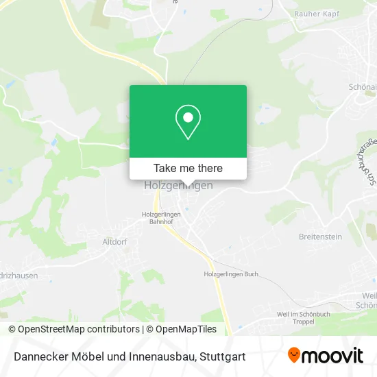 Карта Dannecker Möbel und Innenausbau