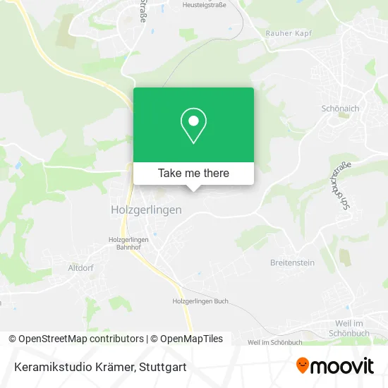 Карта Keramikstudio Krämer