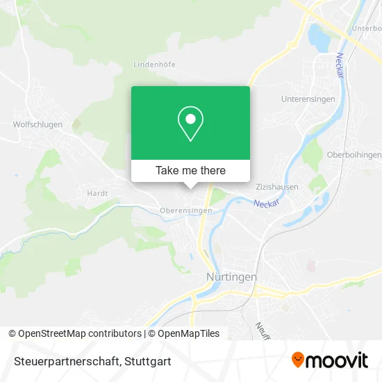 Карта Steuerpartnerschaft