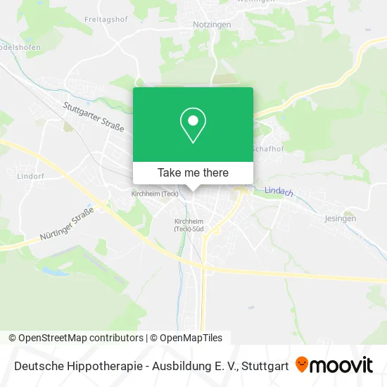 Карта Deutsche Hippotherapie - Ausbildung E. V.