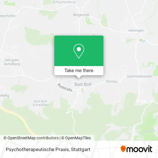 Карта Psychotherapeutische Praxis