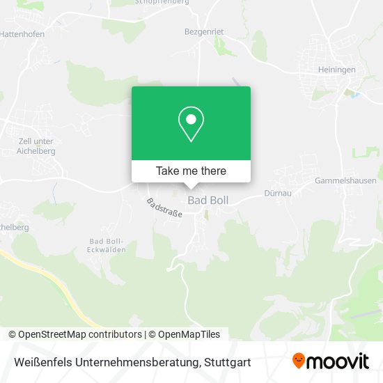 Weißenfels Unternehmensberatung map