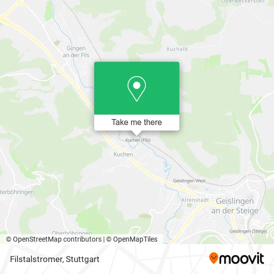 Карта Filstalstromer