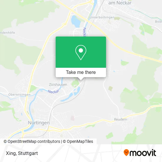 Карта Xing