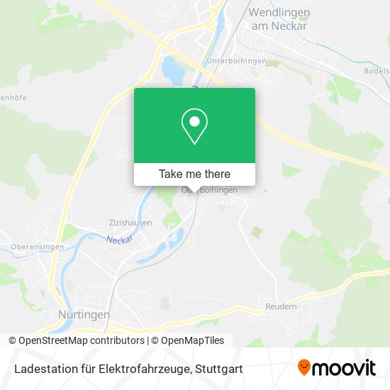Ladestation für Elektrofahrzeuge map