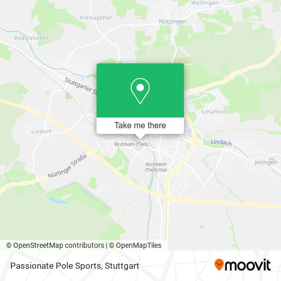 Passionate Pole Sports map