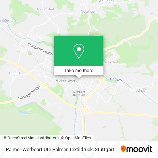 Palmer Werbeart Ute Palmer Textildruck map