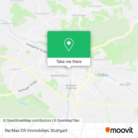 Re/Max Cfr Immobilien map