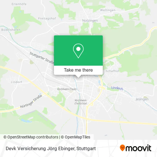 Карта Devk Versicherung Jörg Ebinger
