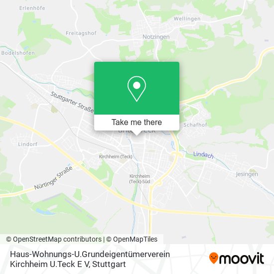 Haus-Wohnungs-U.Grundeigentümerverein Kirchheim U.Teck E V map