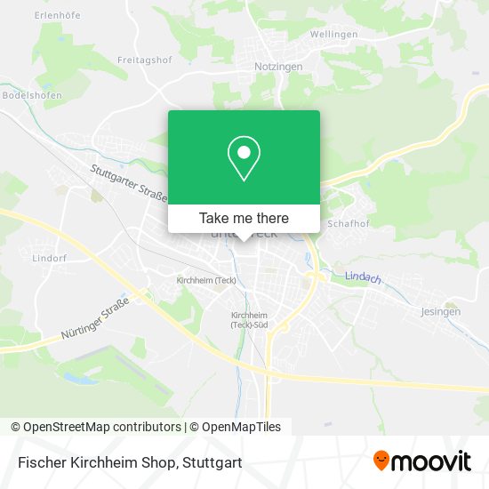 Fischer Kirchheim Shop map