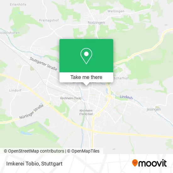 Карта Imkerei Tobio