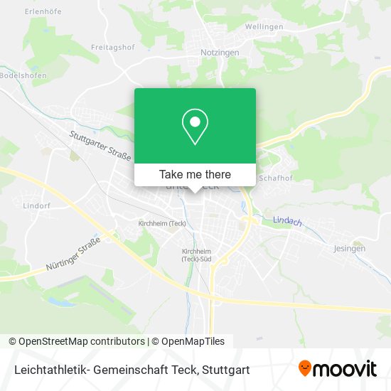 Leichtathletik- Gemeinschaft Teck map