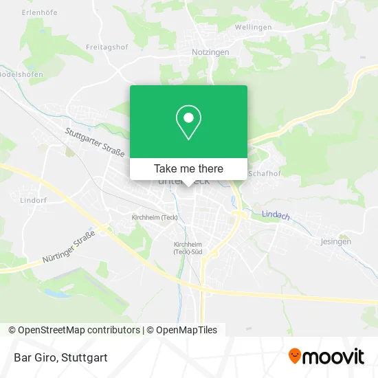 Карта Bar Giro