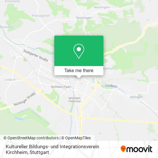 Kultureller Bildungs- und Integrationsverein Kirchheim map