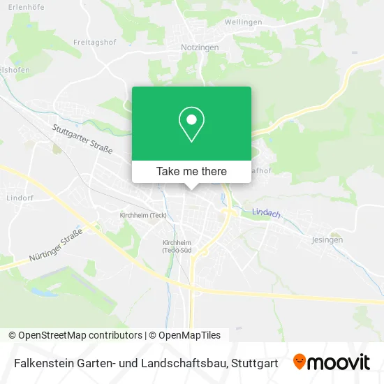 Карта Falkenstein Garten- und Landschaftsbau