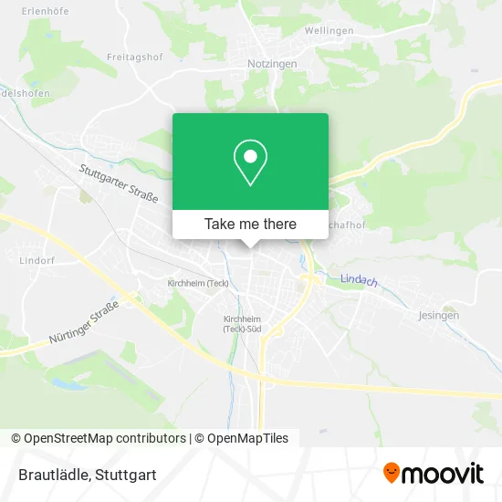 Карта Brautlädle