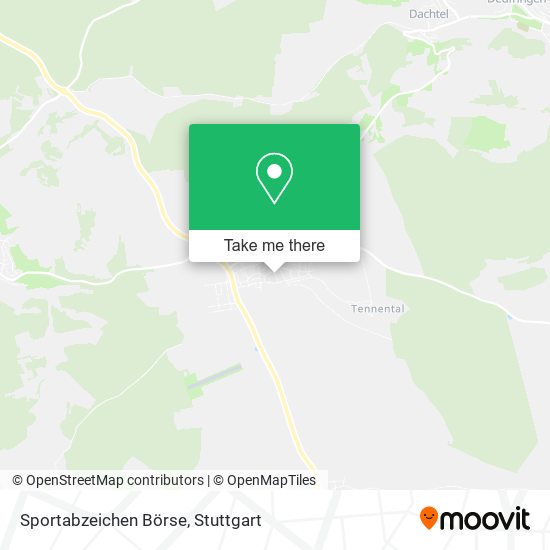 Sportabzeichen Börse map