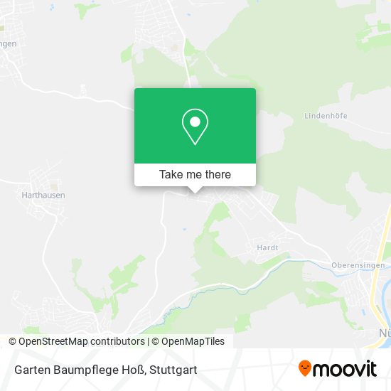 Garten Baumpflege Hoß map