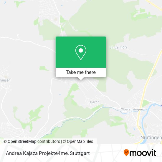 Andrea Kajsza Projekte4me map