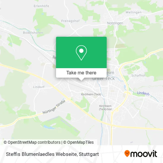 Карта Steffis Blumenlaedles Webseite