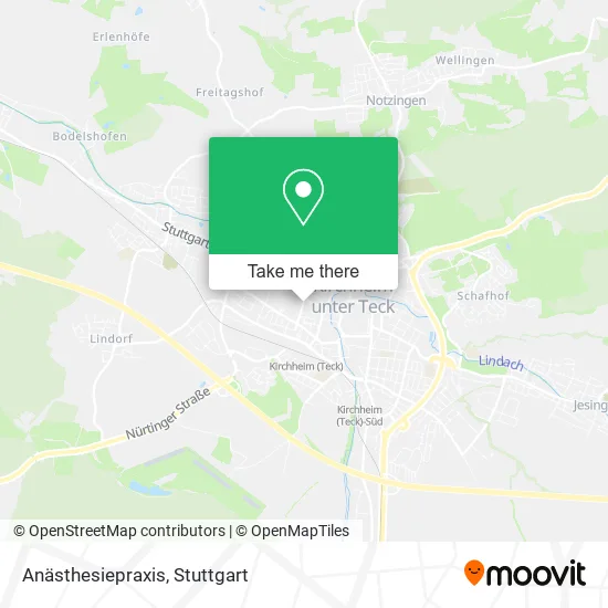 Карта Anästhesiepraxis