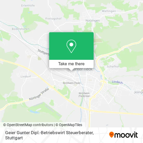 Карта Geier Gunter Dipl.-Betriebswirt Steuerberater