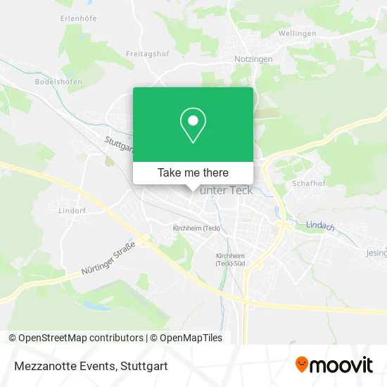 Карта Mezzanotte Events