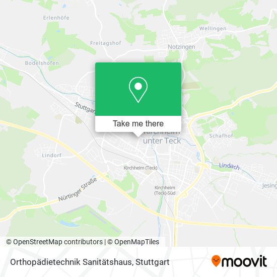 Orthopädietechnik Sanitätshaus map