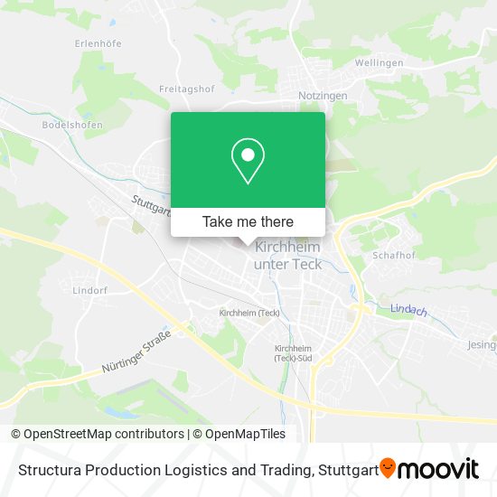 Structura Production Logistics and Trading map