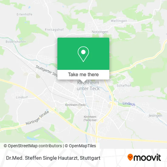 Карта Dr.Med. Steffen Single Hautarzt
